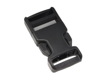 Made In America Plastic Side Release Buckles- Multiple Sizes Available and Sold Separately