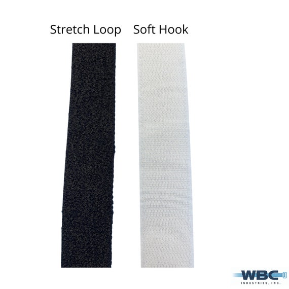 Velcro Brand - 3/4 Black VELSTRETCH Stretch Loop by HookandLoop.com