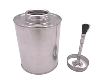 Metallklebertopf
