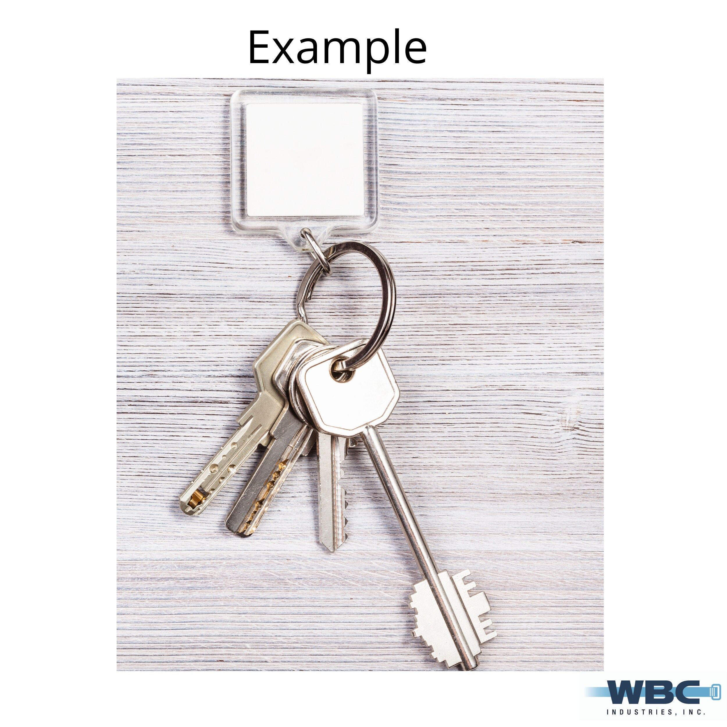 Nickel Plated Split Key Ring Sold in Packs of 4 - Etsy