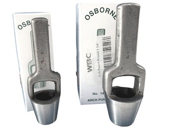 Arch Round Punch from C.S. Osborne (Inches) - Multiple Sizes Available, Sold Separately