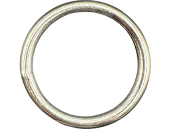 Junta tórica de 1" niquelada soldada / Paquete de 4