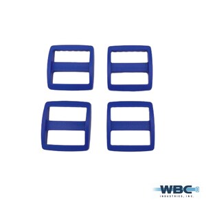 1&quot; Plastic Triglides. 4/pack - Multiple Colors Available