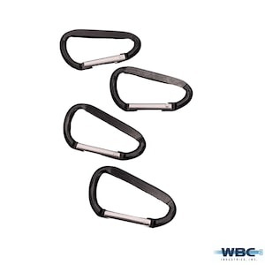 2 3/8&quot; Carabiner- Sold in 4 packs (Not Made For Climbing)