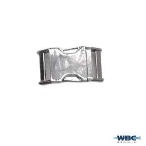 1&quot; Contoured Metal Side Release Buckle