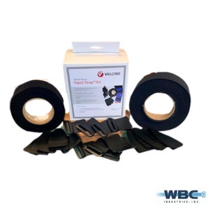 VELCRO® Brand Rapid Strap Box Kit- 22 Pieces- Available in 1&quot; & 2&quot; Width Straps