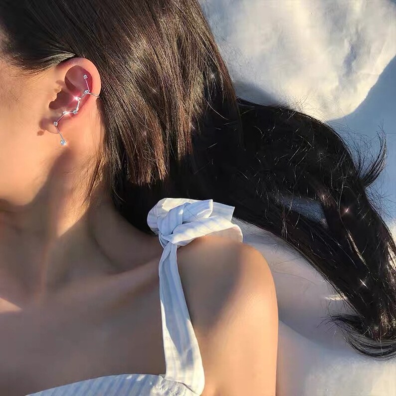 Faux Diamond Ear Cuff perfect valentine treat