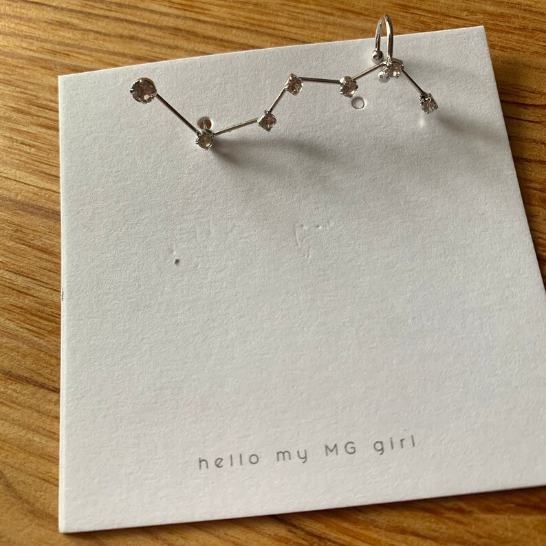 Faux Diamond Ear Cuff perfect valentine treat