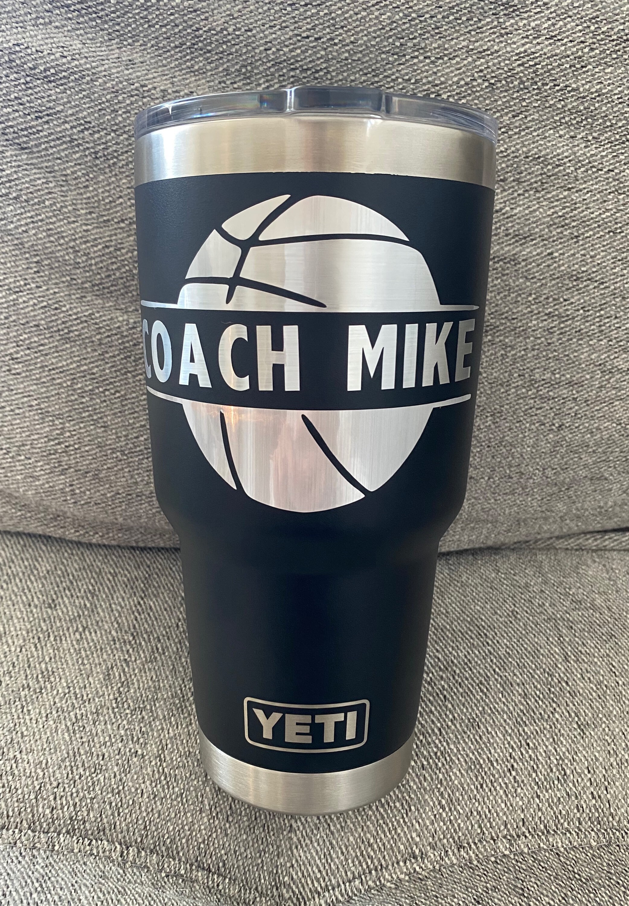 Coach Yeti Tumbler Basketball Coach Yeti Tumbler 30 oz Etsy