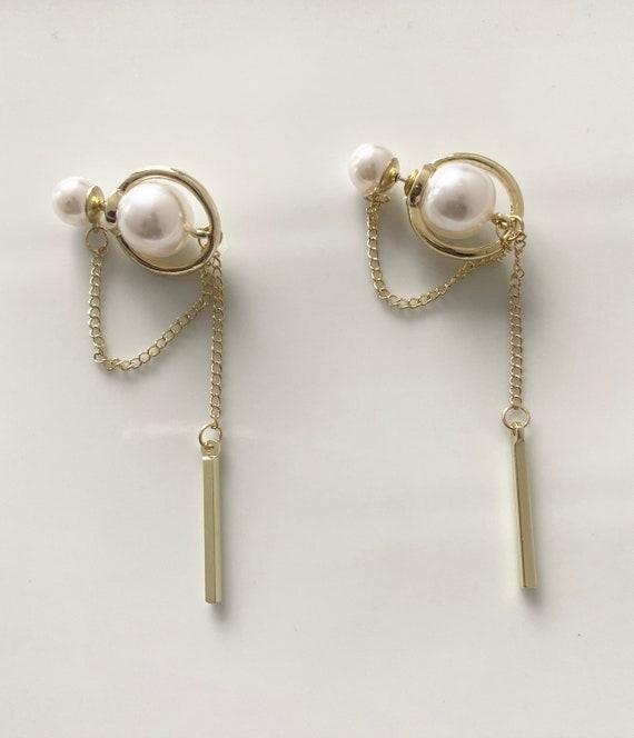 Christian Dior Tribales Pearl Earrings Earrings  Designer Exchange  Buy  Sell Exchange