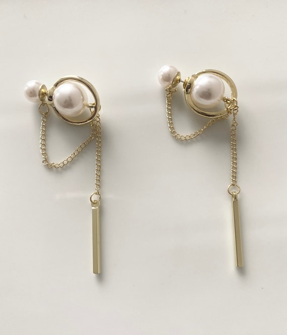 Christian Dior Tribales Pearl Earrings Earrings  Designer Exchange  Buy  Sell Exchange