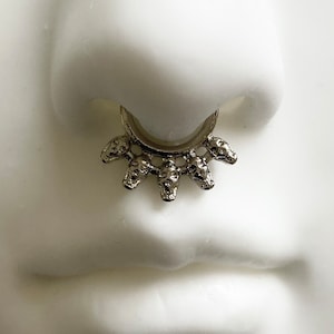 Magnetic septum sale ring etsy