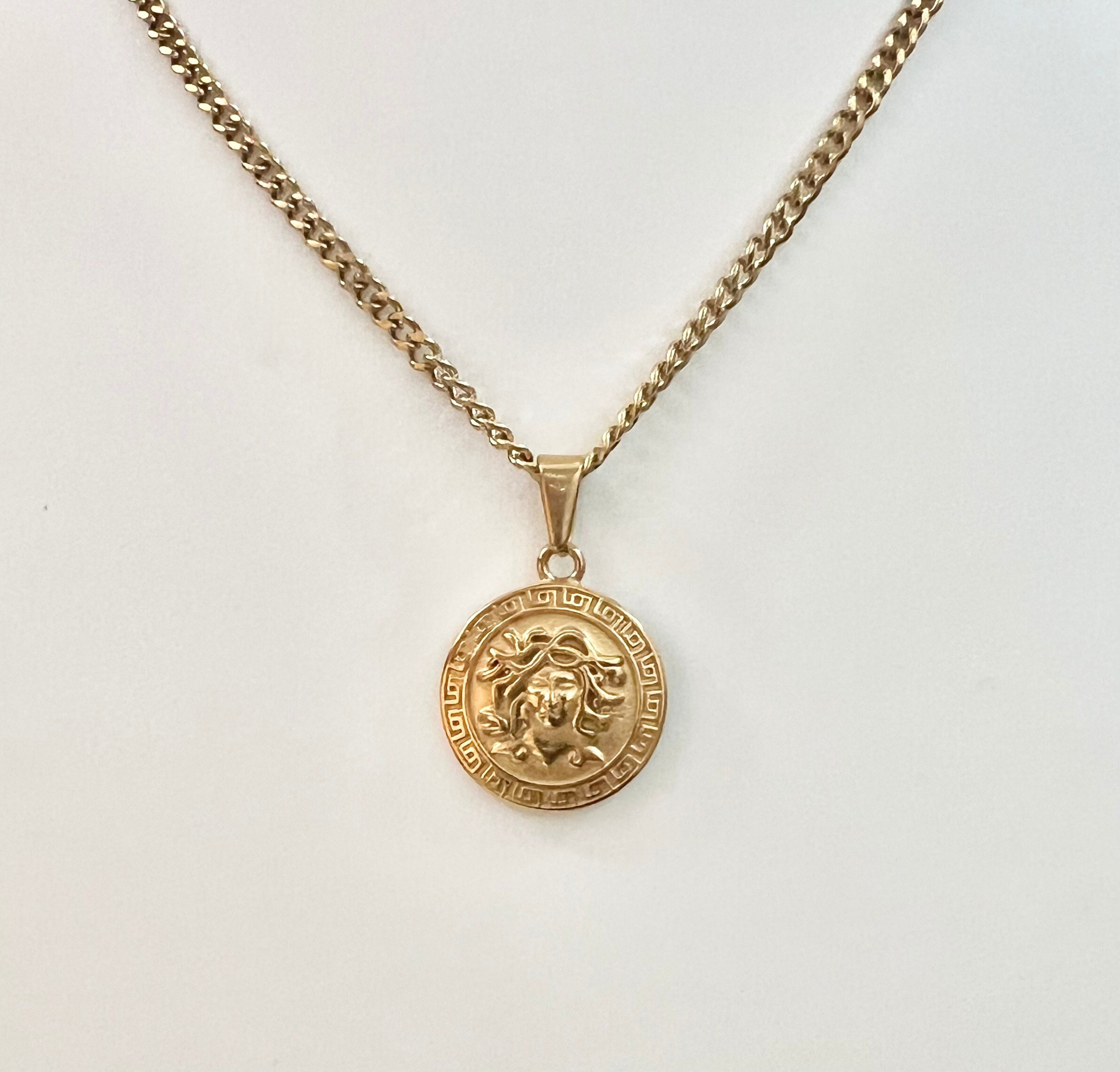 Medusa pendant mens sale