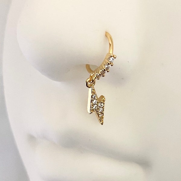 Lightning Bolt Ring Etsy UK