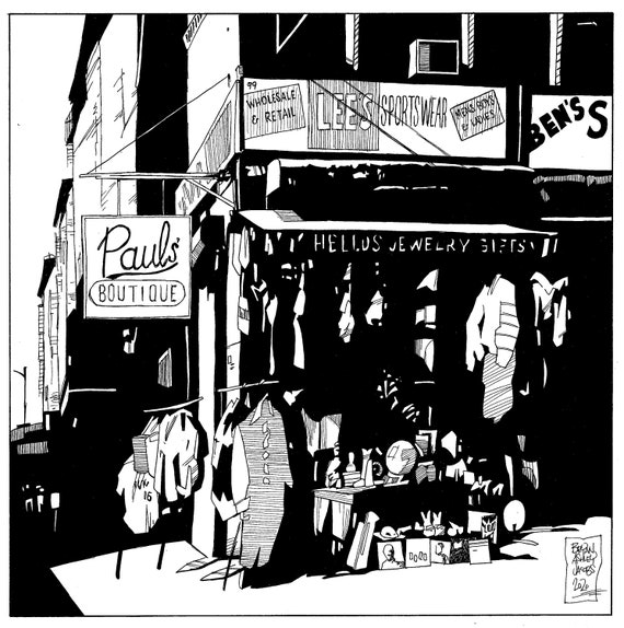 Paul s Boutique Print Etsy UK