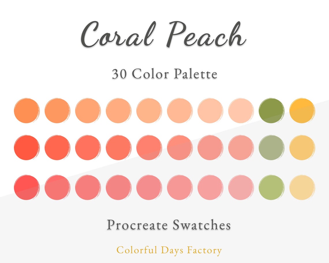 4. "Coral and Peach" - wide 5