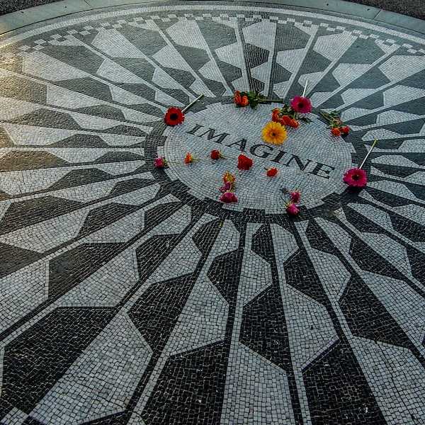 Photo Imagine Strawberry Fields Central Park