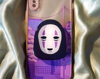 Supporto per telefono Kawaii senza volto // Griptok, supporto per telefono, montaggio, stand