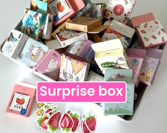 Surprise Mystery Box random Stickers  for Daily Bullet Journaling