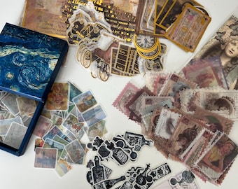 Vintage Scrapbooking Craft Supplies Ephemera Junk Journal ps7
