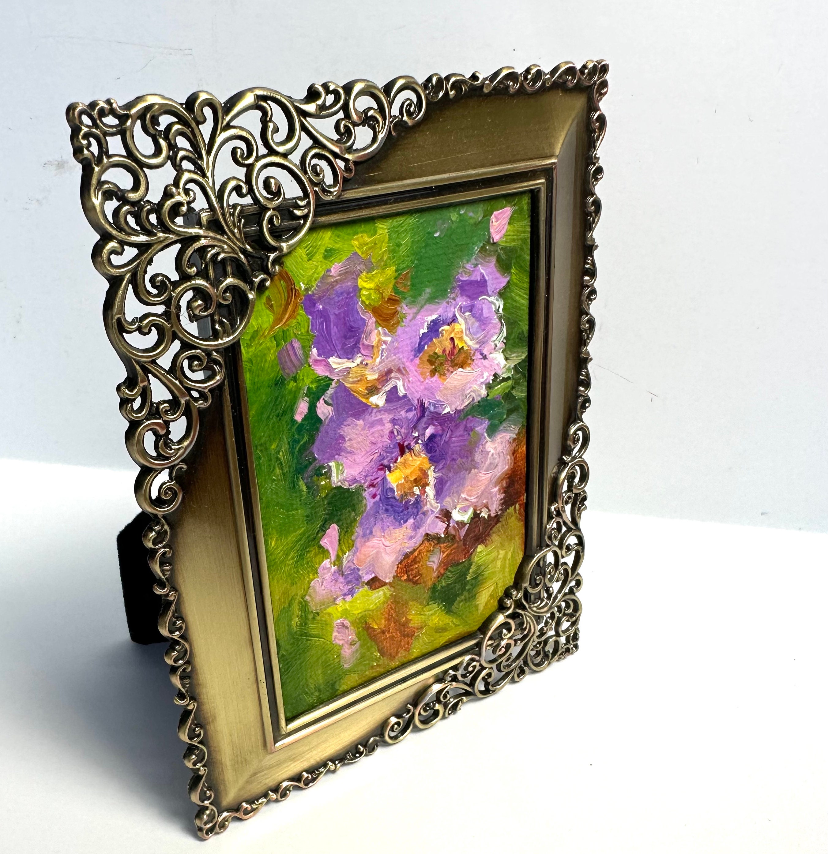 Original Oil Painting, Table Top Painting, Mini Painting, Small Gift