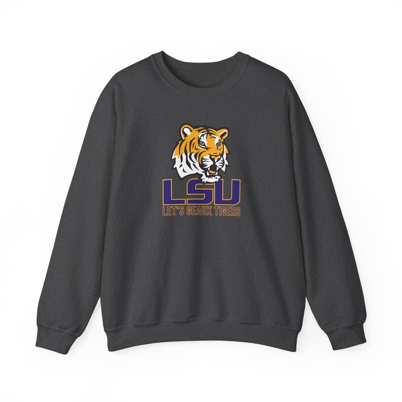 LSU Tigers Crewneck Sweatshirt, Louisiana State University, Geaux