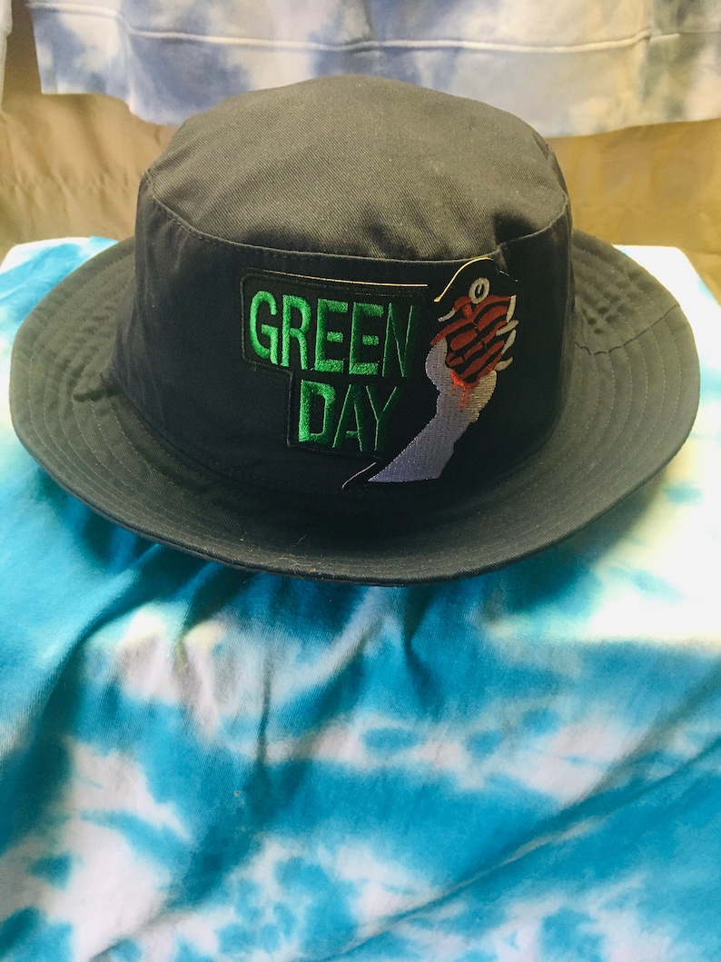 Green Day Navy Blue Bucket Hat One Size Fits All New