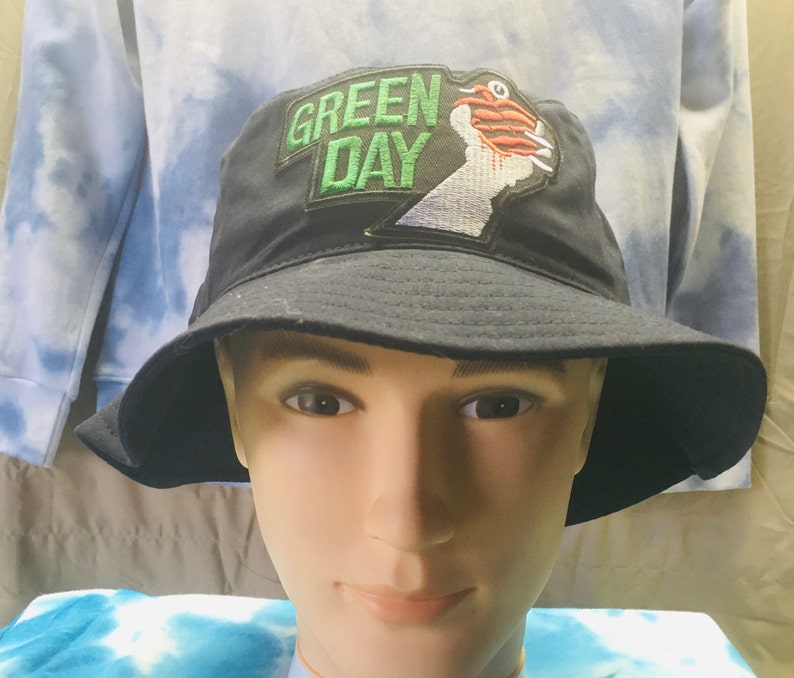 Green Day Navy Blue Bucket Hat One Size Fits All New
