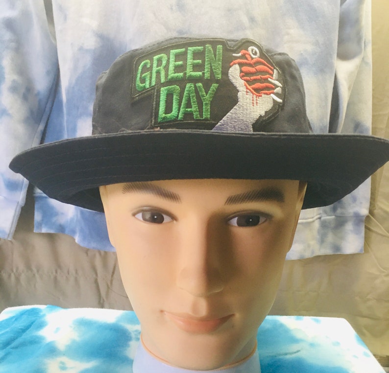 Green Day Navy Blue Bucket Hat One Size Fits All New