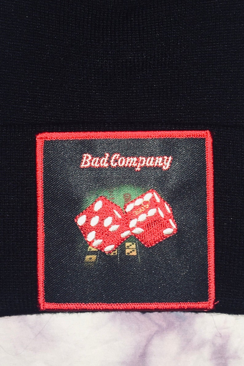 Bad Company Straight Shooter Black Beanie One Size Fits All Unisex