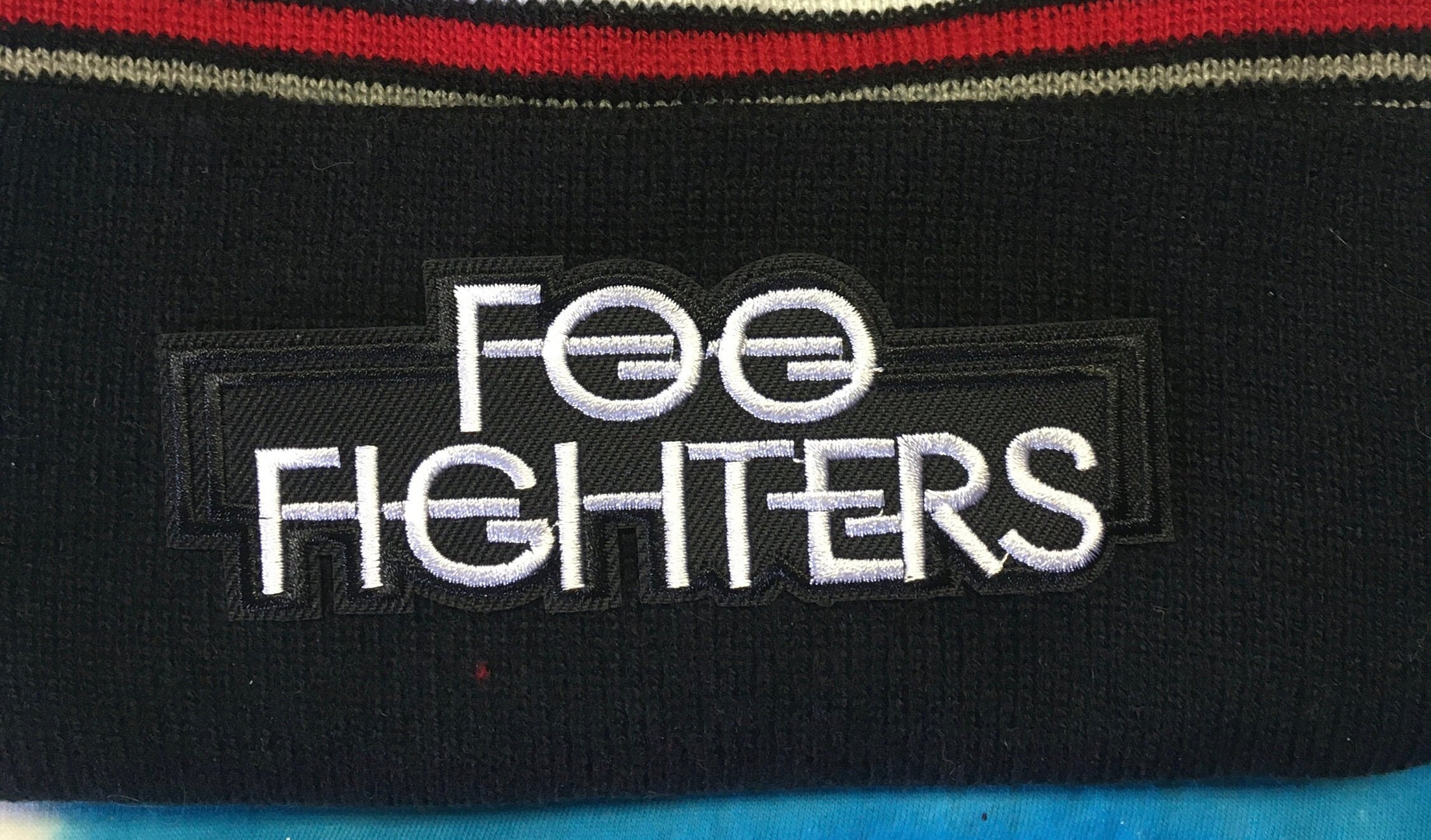 Foo Fighters Beanie With PomPom One Size Fits All Unisex Etsy