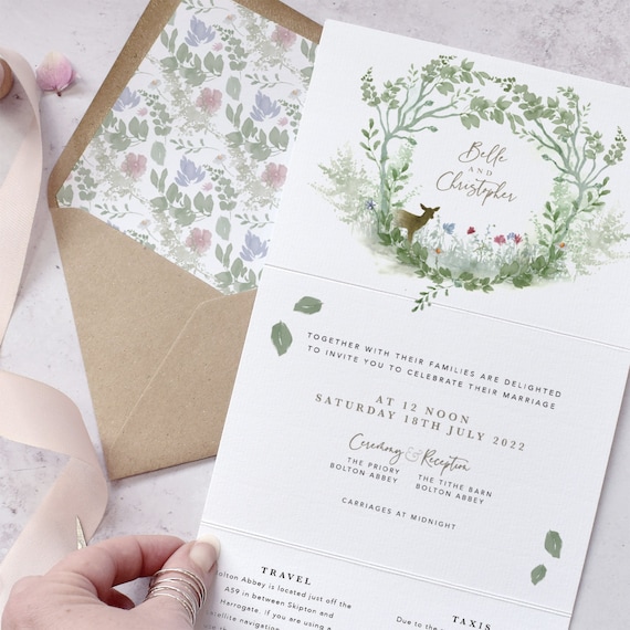 All in 2024 one wedding invitations
