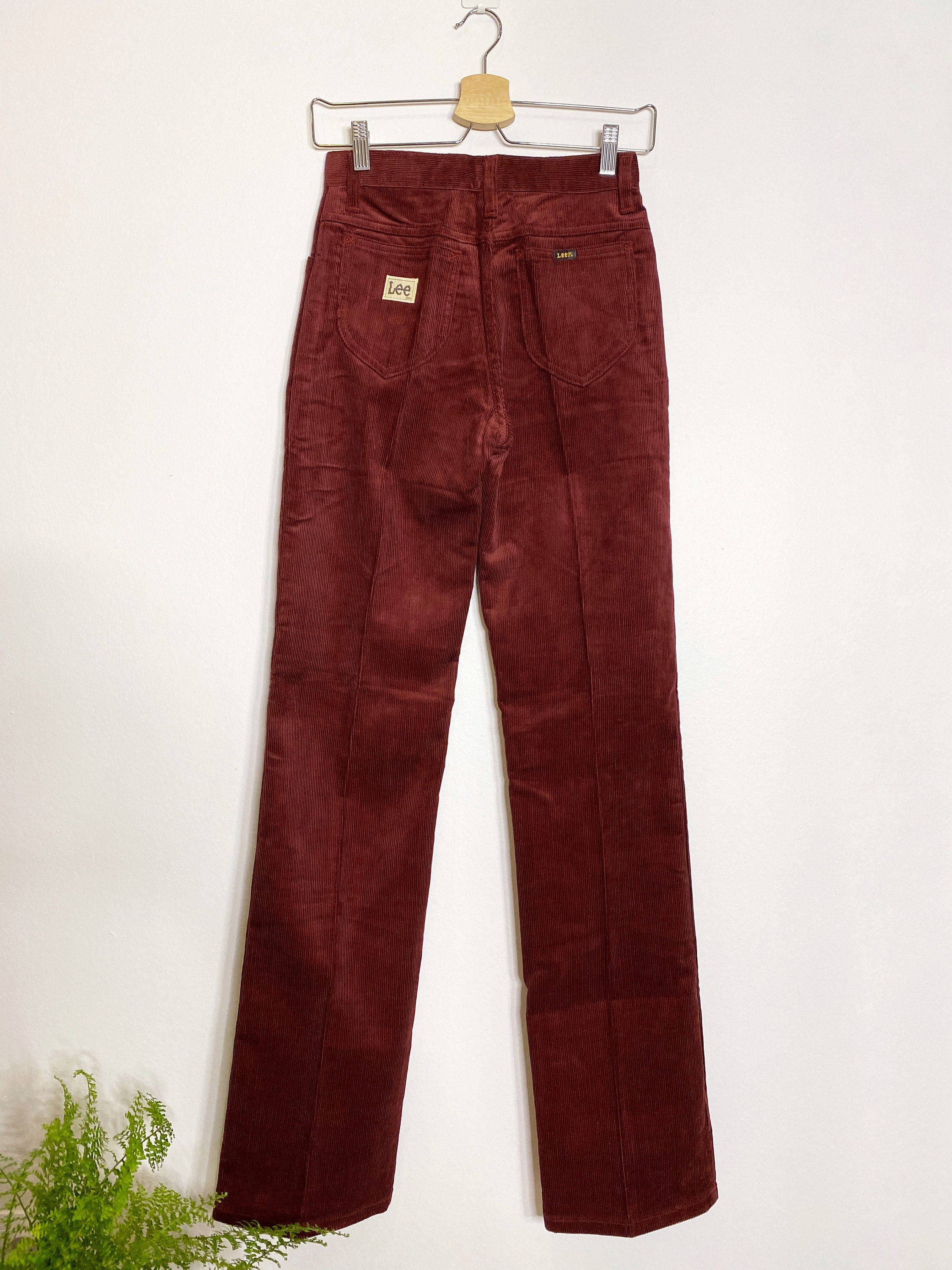 Vintage LEE 70's corduroy pants Lee DEADSTOCK 1970s | Etsy