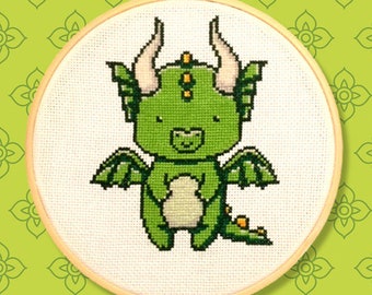 Dragon Cross Stitch Etsy