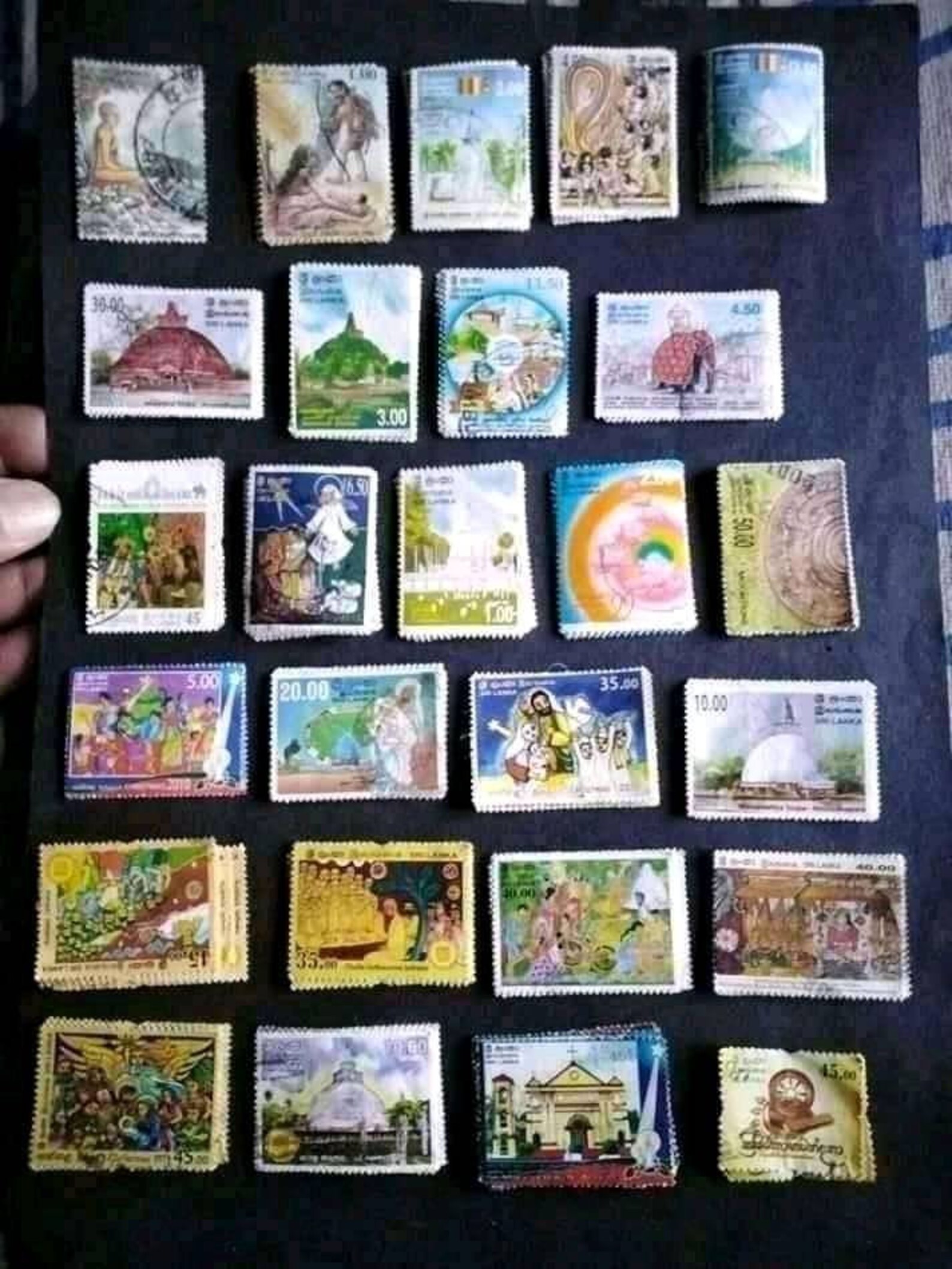 Sri lanka used stamps Etsy