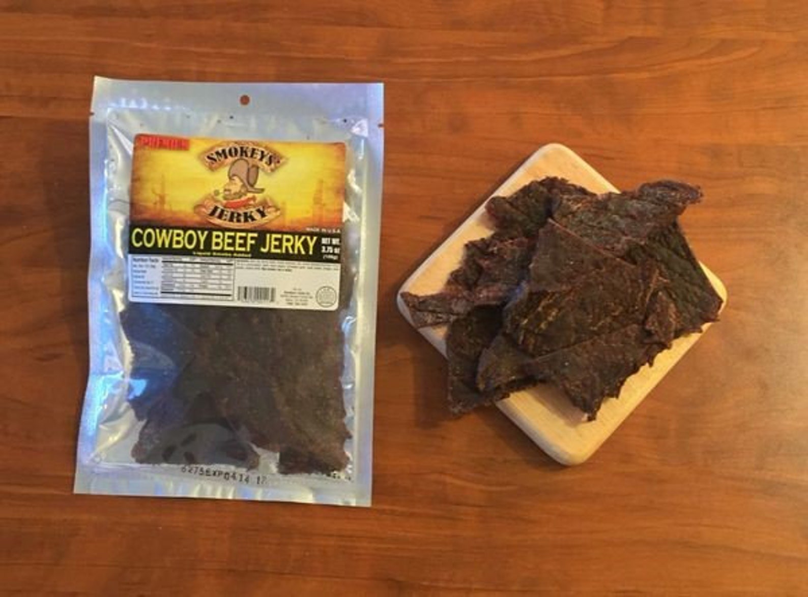 Cowboy Beef Jerky chewy thick old fashion cut flavorful Etsy