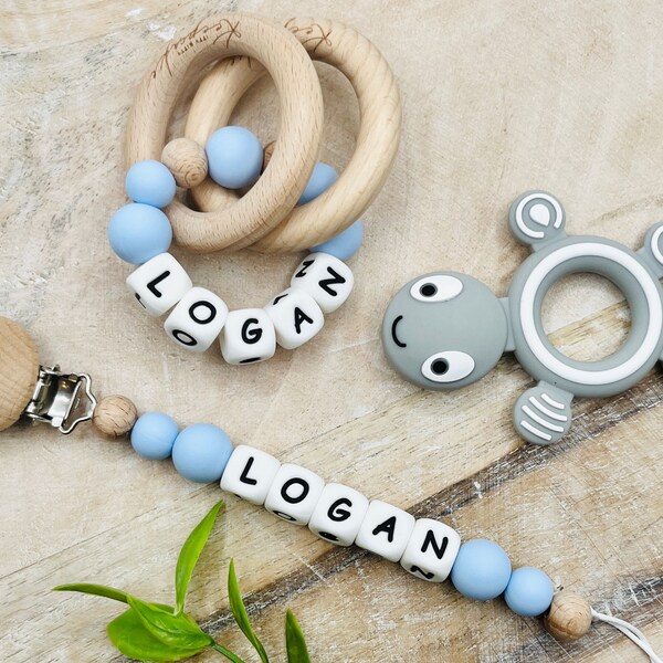 Baby Pacifier Clip Etsy