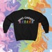 Who Cares Multicolor Hand Logo Rex Inspired Sweatshirt 