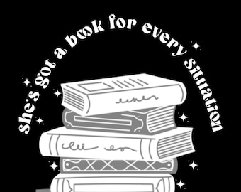 Kindle Lock Screen: She&#39;s Got A Book For Every Situation, kindle screensaver, kindle wallpaper, trendy kindle lock screen, DIGITAL DOWNLOAD