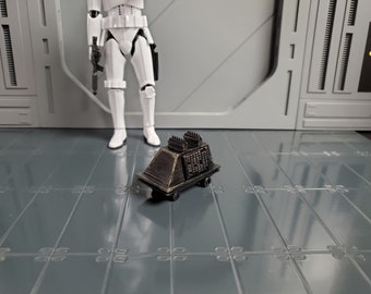 MSE-6 Mouse Droid - Accesorio personalizado para figuras de acción de 6 pulgadas de star Wars Black Series (impreso en 3D, pintado)