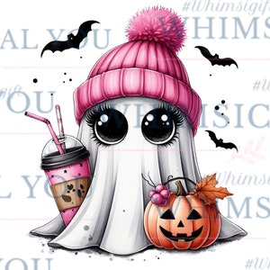 Cute ghost png, Halloween png, coffee png, bougie png, bougie ghost, here for the boos, sticker png, mug png, Trending png, pod, dtf, png