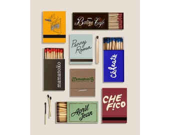 San Francisco Match Box Print
