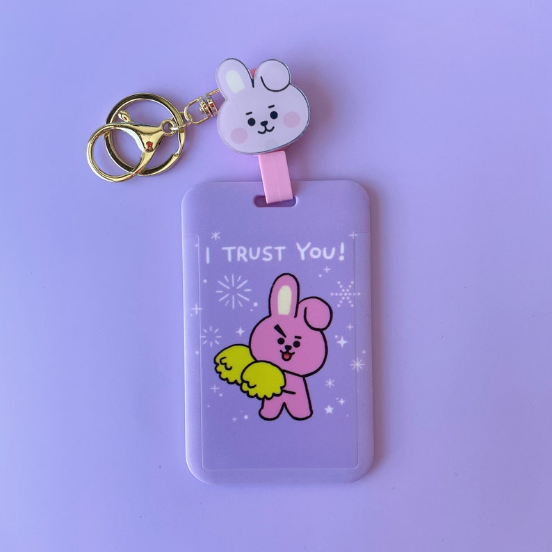 BTS BT21 ID/ Card Holder Etsy