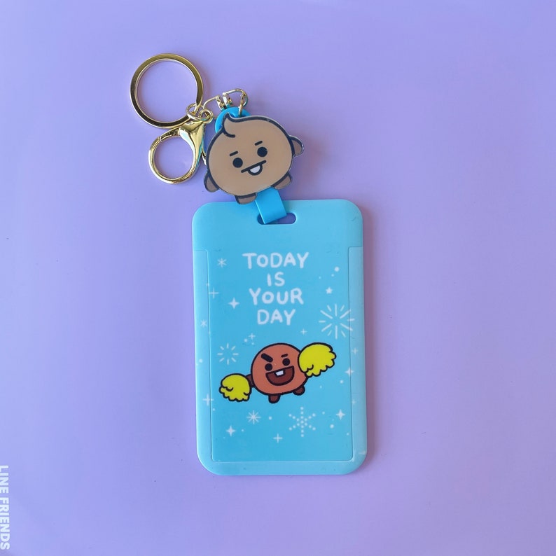 BTS BT21 ID/ Card Holder Etsy