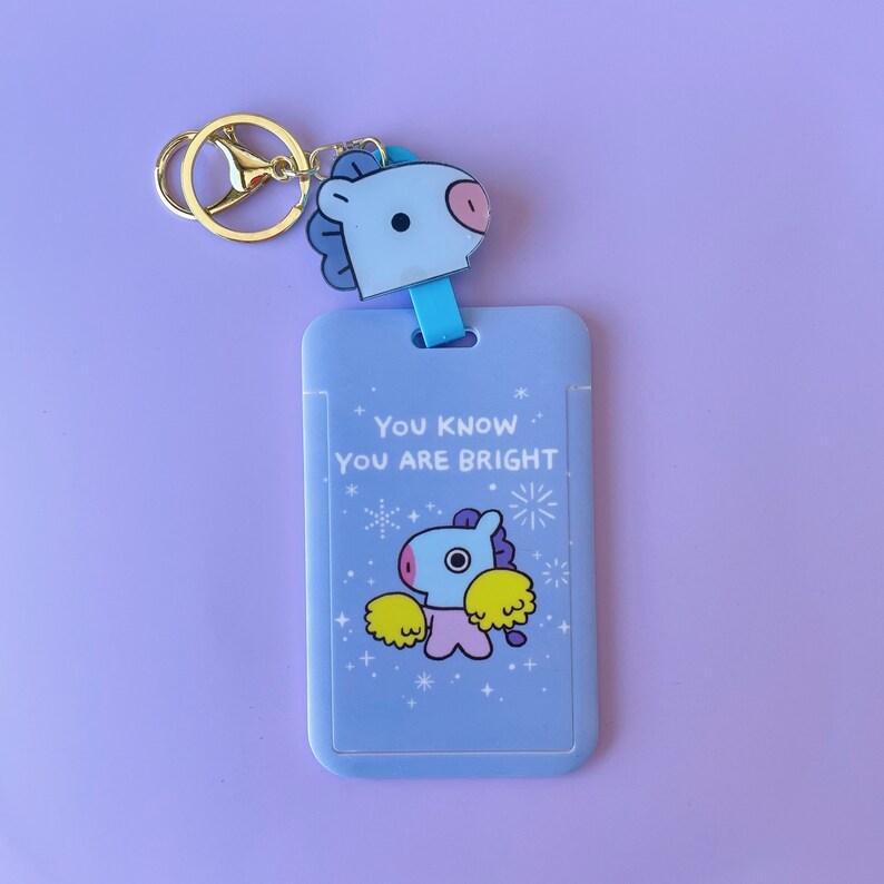 BTS BT21 ID/ Card Holder Etsy
