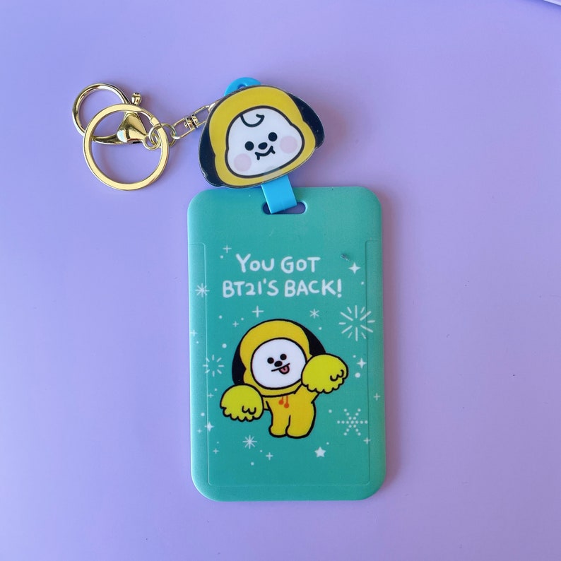 BTS BT21 ID/ Card Holder Etsy