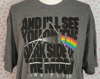 Pink Floyd Dark Side of the Moon Orbit Vintage Style Band Tee, Super Soft