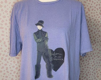 Prince Heart Purple Tee, Prince Purple Rain, Welcome 2 America, Men's Size Tee by Rock Off