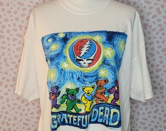 Grateful Dead Crop Top, Starry Bears