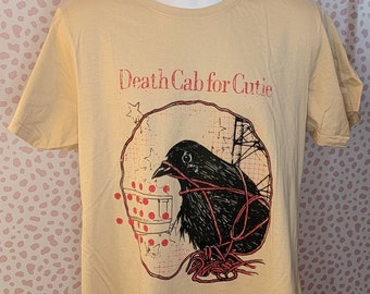 Death Cab For Cutie String Theory Band Tee, Softstyle Men's Size Tee, By Rock Off